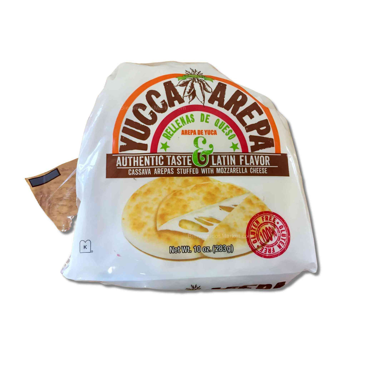 Frozen Cassava and Cheese Arepa de Yuca con Queso Congelada