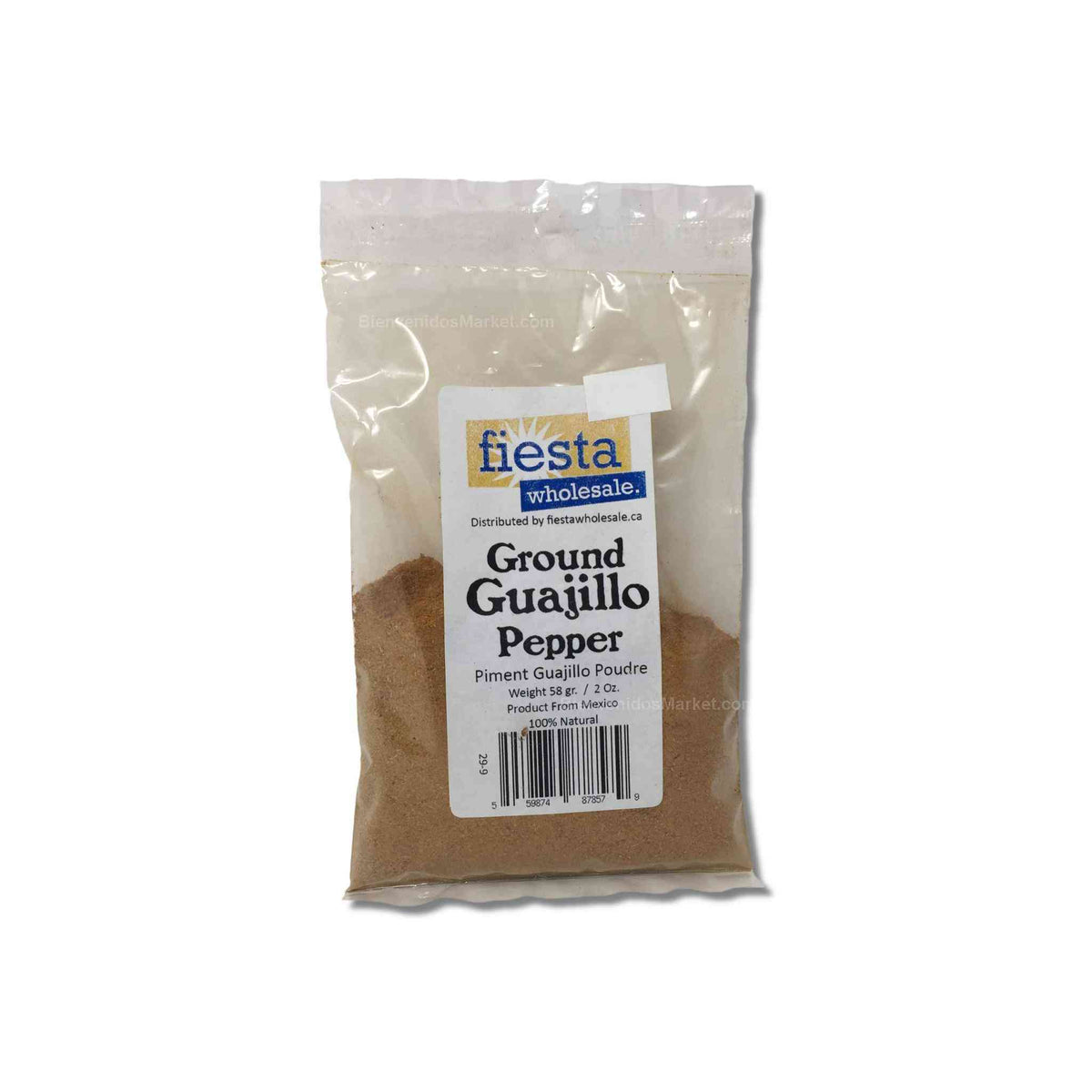 Ground Guajillo Pepper FW 2oz Bienvenidos Latin Market