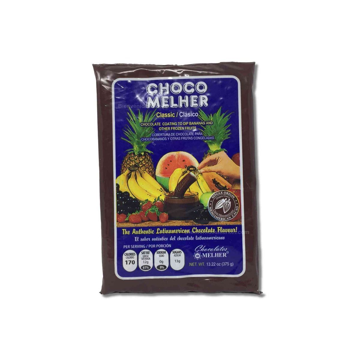 Classic Chocolate Coating Chocomelher 425g – Bienvenidos Latin Market