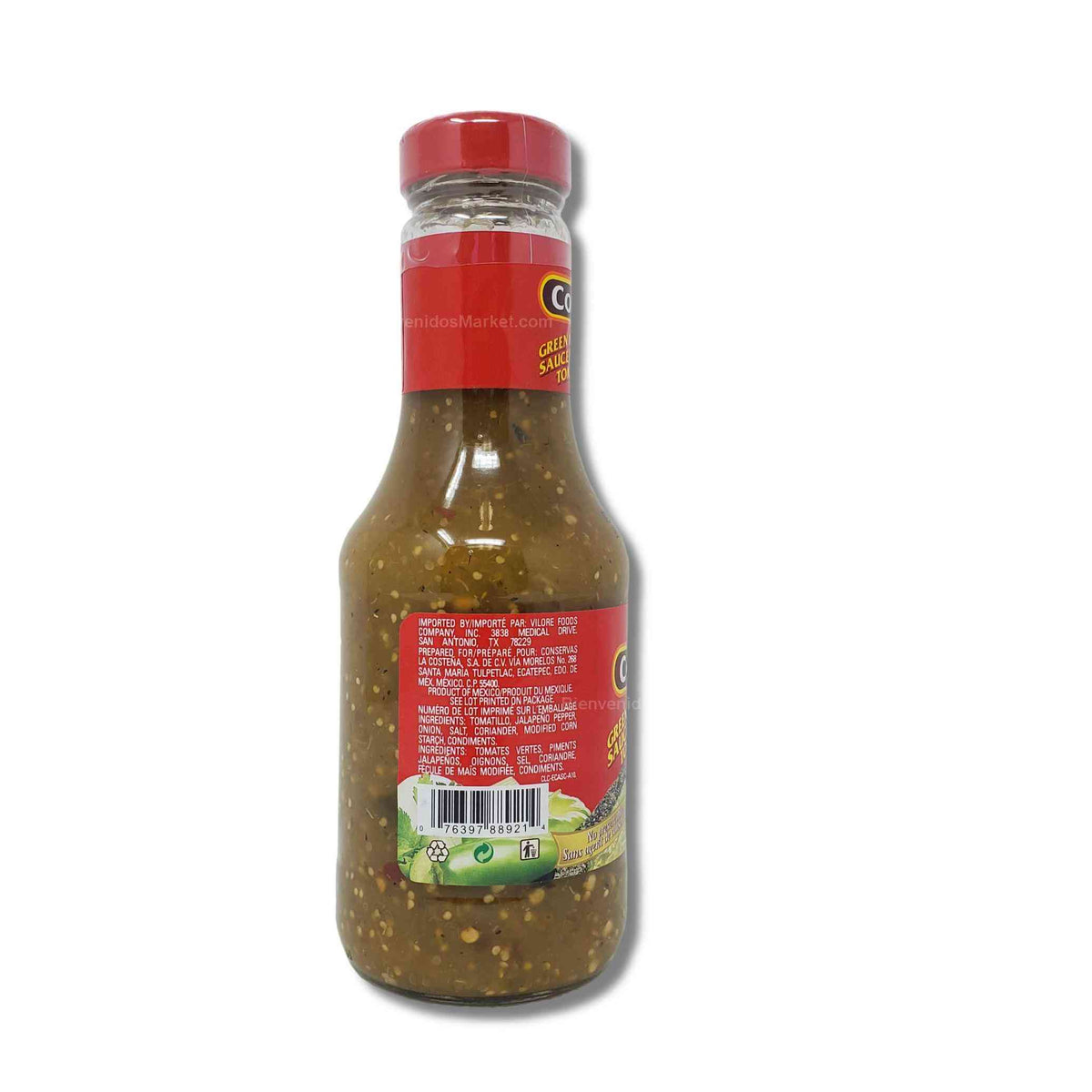 Salsa Botle Green Mexican Salsa Bottle La Costena 16.7oz – Bienvenidos Latin Market